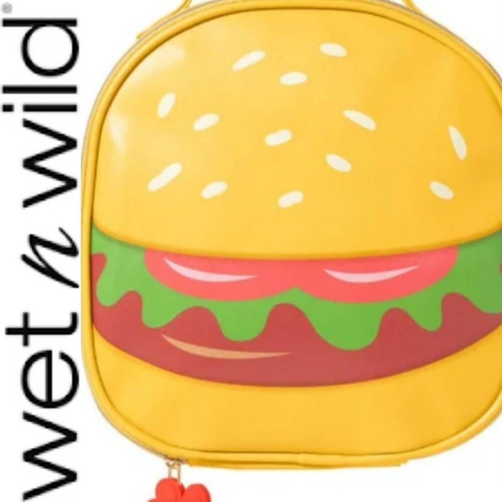 Wet-n-Wild X Spongebob Makeup Bag-‎ Krabby Patty Style